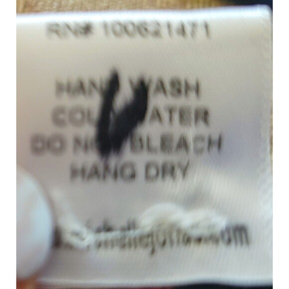 Michelle Jonas Travelwear (MiJo) 100% Silk Chiffon Kaftan Size M Abstract Print - Picture 7 of 9